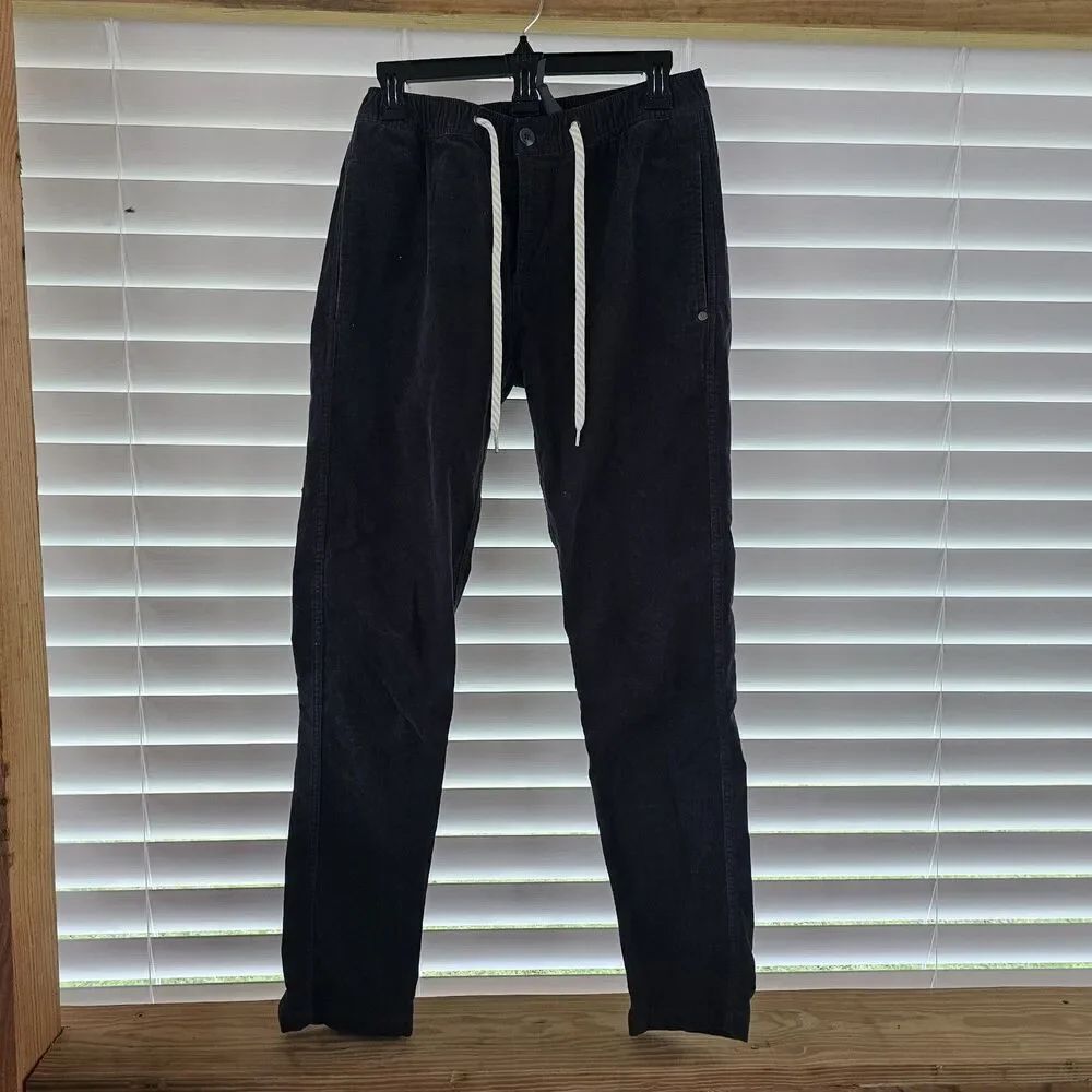 Vuori Optimist 5 Pocket Corduroy Chino Pants Grey Small